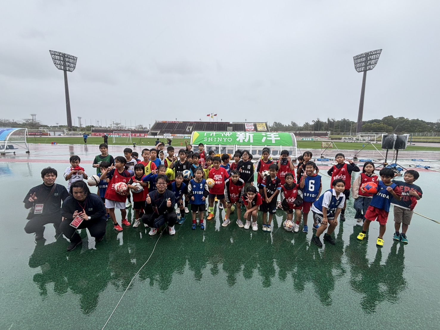 参加した子ども達と記念撮影