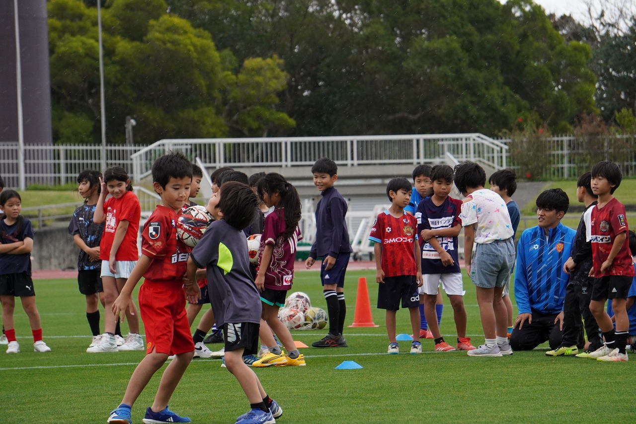 ウォーミングアップの様子